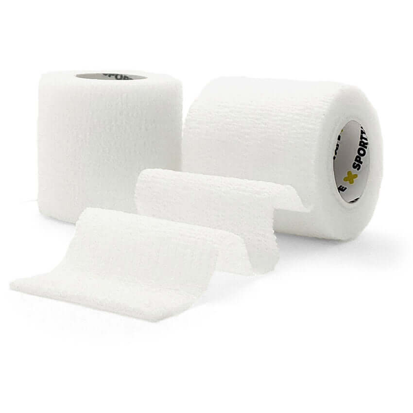 Sock Wrap: Comfortable and Adjustable Support for Foot and Ankle Injuries in white