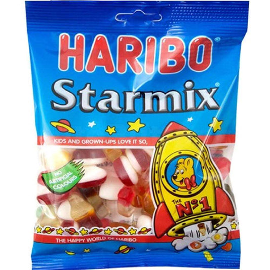 Haribo Starmix Share Bag: Bursting with Colourful and Irresistibly Delicious Gummy Treats