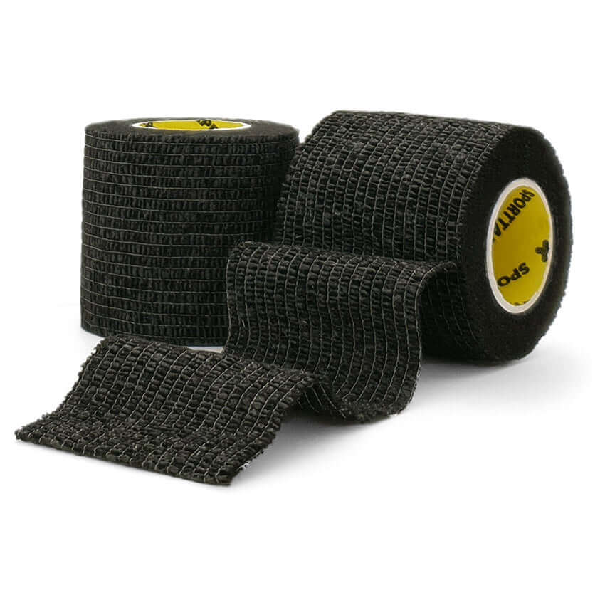 Sock Wrap: Comfortable and Adjustable Support for Foot and Ankle Injuries in black