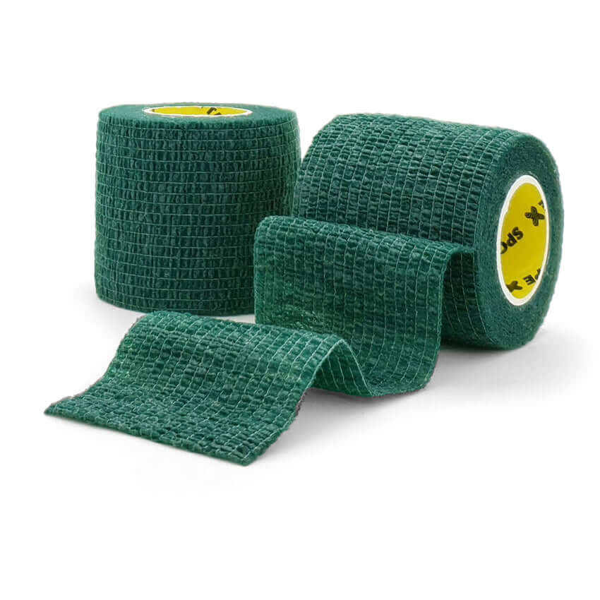 Sock Wrap: Comfortable and Adjustable Support for Foot and Ankle Injuries in green