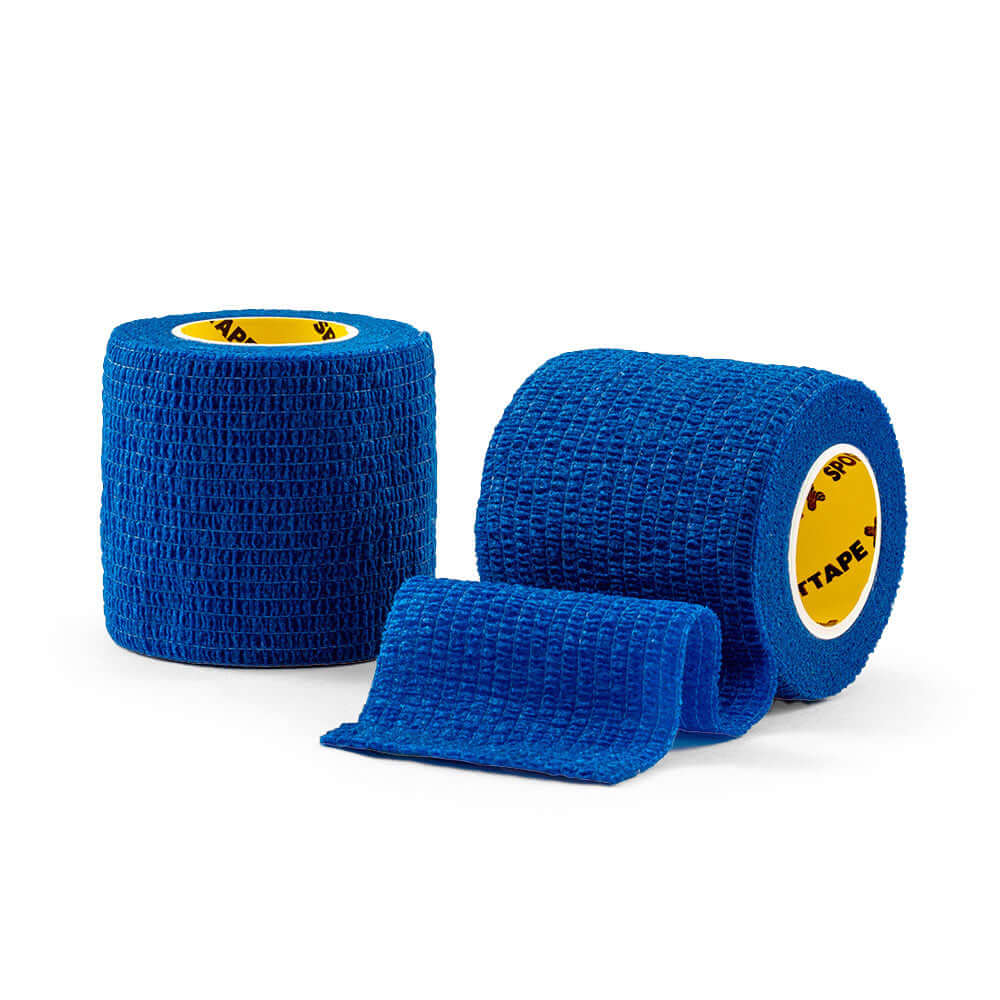 Sock Wrap: Comfortable and Adjustable Support for Foot and Ankle Injuries in navy